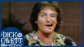 Robin Williams shows off his Popeye voice | The Dick Cavett Show