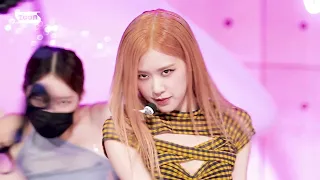 [4K 60fps] BLACKPINK - 'Shut Down' ROSÉ FaceCam SBS Inkigayo 220925 🌹 (블랙핑크 인기가요) - Enhanced