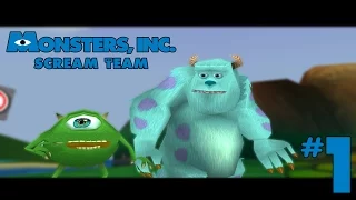 НАЧАЛО БОЛЬШИХ ПРИКЛЮЧЕНИЙ : Monsters, inc. Scream Team : Часть 1