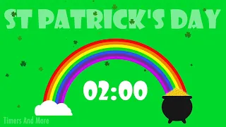 2 Minute Timer for St Patrick's Day