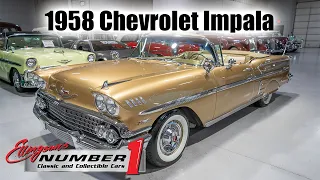 1958 Chevrolet Impala Convertible at Ellingson Motorcars in Rogers, MN
