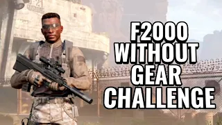 F2000 WITHOUT GEAR IN ARMORY CHALLENGE - ARENA BREAKOUT