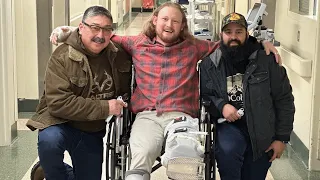 I-94 crash survivor Matt Reum reunites with rescuers at Memorial Hospital