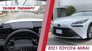POV 2021 Toyota Mirai (Hydrogen Vehicle) First Impressions + Review (ASMR)