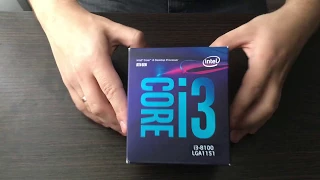 Распаковка и обзор процессора Intel Core i3-8100 из Rozetka.com.ua