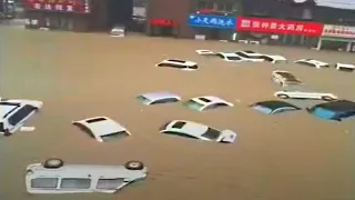 HAARP IN CHINA! Flood, heavy rain, storm in China Today (July 21, 2021)