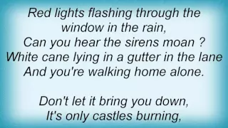 Morcheeba - Don't Let It Bring You Down Lyrics