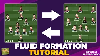 PES 2020 | FLUID FORMATION TUTORIAL IN UNDER 5 MINUTES!