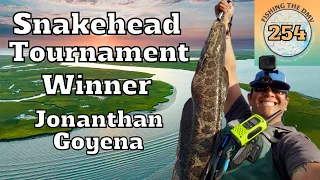 Snakehead fishing with Virginia Angler Kayak Elite Winner Jonanthan Goyena