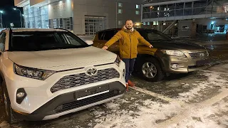 Купил новый Toyota Rav4 (XA50)