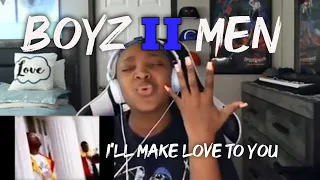 Boyz II Men - I'll Make Love To You | REACTION🔥 90's Edition