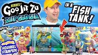 Heroes of Goo Jit Zu Deep Goo Sea in a Fish Tank Figure Review