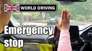 How To Do an Emergency Stop - 2024 Driving Test
