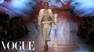 Etro Ready to Wear Spring 2013 Vogue Fashion Week Runway Show