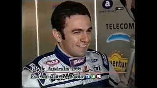 1998 F1 Australian GP - Telefe pre-race show featuring Esteban Tuero