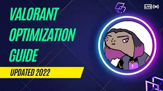 NEW UPDATED VALORANT (OR ANY GAME) OPTIMIZATION GUIDE 2022