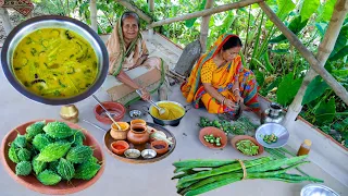 গরমের দুপুরে এই তেতো ডাল দিয়েই এক থালা ভাত খাওয়া হয়ে যাবে | Masoor Dal Recipe |