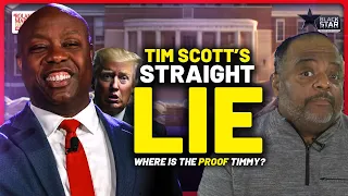 LYING Tim Scott EVISCERATED For FALSE CLAIM Trump Put More Money In HBCUs Than Any Other Prez