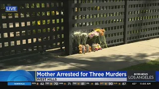 Mother, teenage brother arrested for murder after bodies of three children found in West Hills home