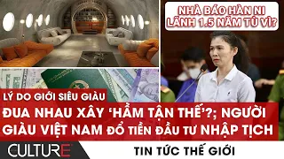 🔴 Người giàu VN ĐỔ TIỀN đầu tư NHẬP TỊCH; Nhà báo Hàn Ni LÃNH 1,5 NĂM TÙ vì? | TIN TG TỐI 1/3