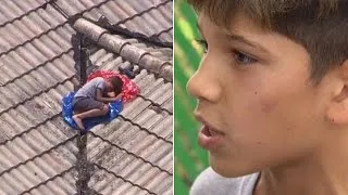 Missing Boy Found on Roof of Home by Reporter Covering His Story in Helicopter