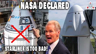 GAME OVER! NASA boss finally declared Boeing Starliner is TOO BAD...Can't BEAT SpaceX!