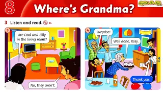 Family and Friends 1 (Class Book) / Unit 8 : Where is Grandma?