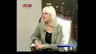 Violeta Babić u emisiji "Nedeljom u 3"