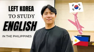 I left South Korea to learn English in the Philippines🇵🇭