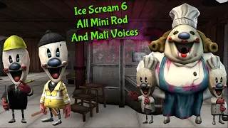 Ice Scream 6 All Mati And Mini Rod Voices