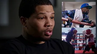 Gervonta Davis Responds to QUITTING in DOG HOUSE SPARRING vs Devin Haney, TAPE w Floyd Mayweather