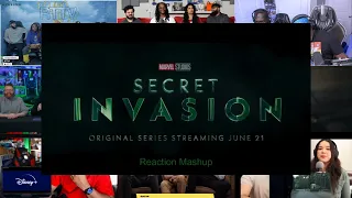 Marvel Studio's Secret Invasion Trailer Reaction Mashup