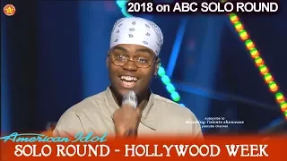 Michael J. Woodard STUNS JUDGES with “Maybe This Time”  Solo Round Hollywood Week American Idol 2018