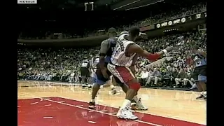 Hakeem Olajuwon Battles Shawn Kemp In Houston! 1999
