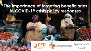The importance of targeting beneficiaries in Covid-19 crisis policy responses
