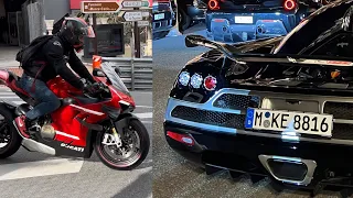 Billionaire hypercar and supercar in Monaco