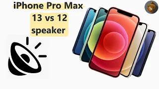 Качество звука iphone 13 pro max vs iphone 12 pro max speaker