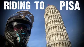 Europe|Spring '24: Day 3|Part 2|Riding from Cinque Terra to Pisa|Motorcycle touring|BMWR1200GSA
