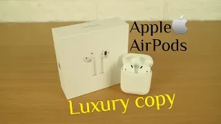 Обзор AirPods Luxury copy - И ты на Люксе!!!