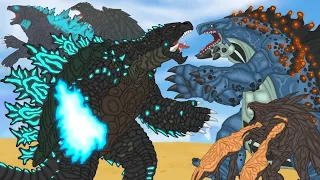 GAMERAZiLLA!!! Godzilla Fusion Gamera VS Neo Whalezilla | EPIC BATTLE!! : PiKKY GODZILLA