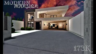 Modern Mansion | 172K | Bloxburg | Speedbuild |