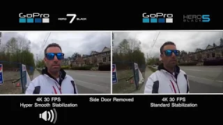 GoPro Hero 7 Black vs Hero 5 Black Audio and Video Test