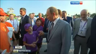 Мальчик спросил у путина про рубль