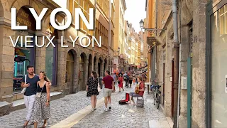 LYON Walking Tour [4K] VIEUX LYON