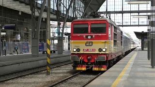 Vlaky Praha hlavní nádraží 22.5 2020