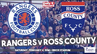 Rangers v Ross County team news, stats and kick-off details for Scottish Premiership clash