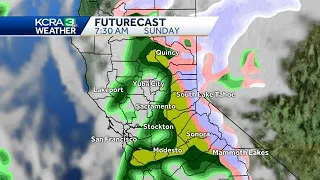 Another round of rain and snow may impact your weekend outdoor plans