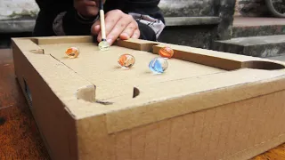 How To Make 8 Ball Pool Game from Cardboard