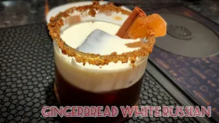 Gingerbread White Russian | Half Lit Cocktails