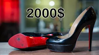 Восстановление Лабутенов за 2000$|ASMR